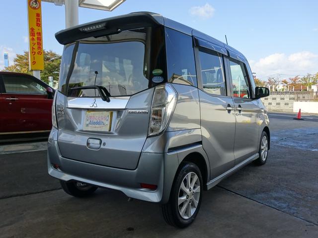 eKスペースカスタム カスタムG e-アシスト 社外ナビ バックカメラ 純正アルミ エマブレ 左パワースライドドア(6枚目)