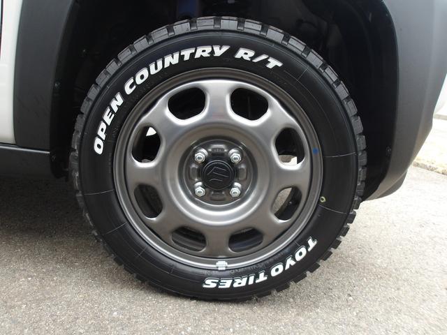 ハスラー ハイブリッドG 届出済み未使用車 社外ディスプレイオーディオ LEDヘッドライト スマートキー オープンカントリータイヤ シートヒーター スズキセーフティ(24枚目)