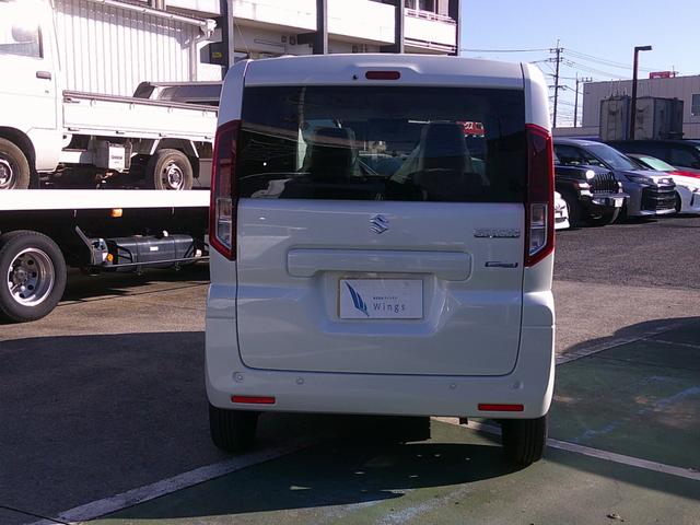 スペーシア ハイブリッドＸ　届出済未使用車　両側電動スライドドア　シートヒーター　ＬＥＤヘッドライト　サーキュレーター　オットマン　衝突被害軽減ブレーキ　デュアルセンサーブレーキサポートＩＩ（3枚目）