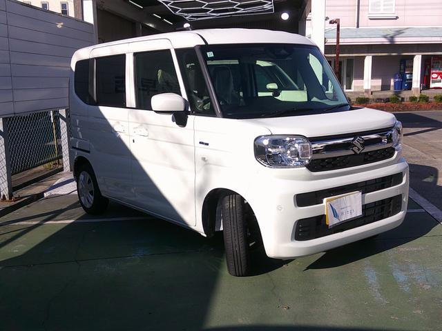 スペーシア ハイブリッドＸ　届出済未使用車　両側電動スライドドア　シートヒーター　ＬＥＤヘッドライト　サーキュレーター　オットマン　衝突被害軽減ブレーキ　デュアルセンサーブレーキサポートＩＩ（7枚目）