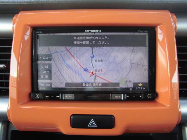 ハスラー Ｇ　社外ナビ　ＥＴＣ　シートヒーター　衝突被害軽減システム　スマートキー（7枚目）