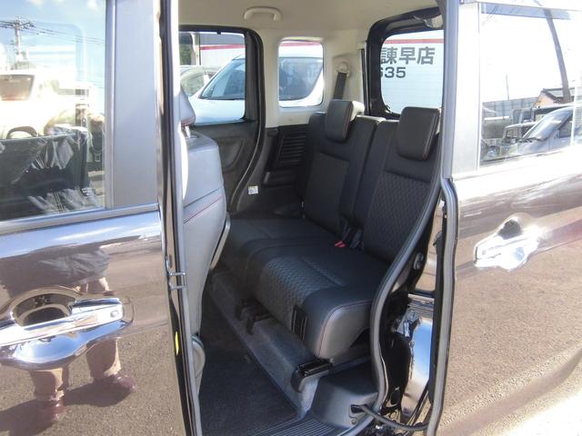 スペーシアカスタム ハイブリッドＸＳターボ　社外９インチナビ　ＥＴＣ　純正アルミホイール　サーキュレーター　両側パワスラ　シートヒーター　デュアルセンターブレーキサポート　衝突被害軽減ブレーキ（4枚目）