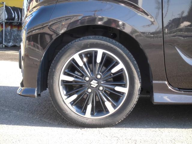 スペーシアカスタム ハイブリッドＸＳターボ　社外９インチナビ　ＥＴＣ　純正アルミホイール　サーキュレーター　両側パワスラ　シートヒーター　デュアルセンターブレーキサポート　衝突被害軽減ブレーキ（14枚目）