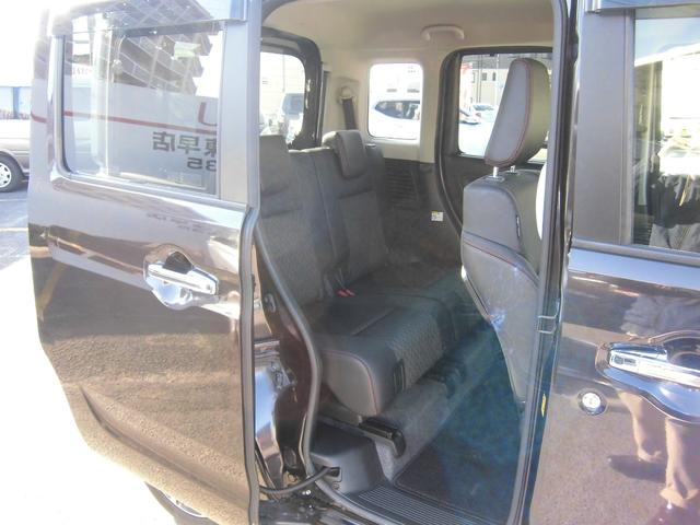 スペーシアカスタム ハイブリッドＸＳターボ　社外９インチナビ　ＥＴＣ　純正アルミホイール　サーキュレーター　両側パワスラ　シートヒーター　デュアルセンターブレーキサポート　衝突被害軽減ブレーキ（23枚目）