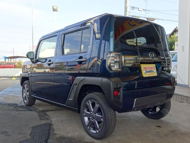 タフト Ｇ　ダーククロムベンチャー　届出済み未使用車　シートヒーター　ＬＥＤヘッドライト　バックカメラ　パノラマルーフ　ルーフレール　フロアマット　純正アルミホイール　スマートキー　スマートアシスト（14枚目）