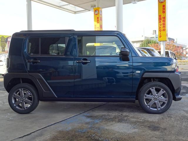 タフト Ｇ　ダーククロムベンチャー　届出済み未使用車　シートヒーター　ＬＥＤヘッドライト　バックカメラ　パノラマルーフ　ルーフレール　フロアマット　純正アルミホイール　スマートキー　スマートアシスト（15枚目）