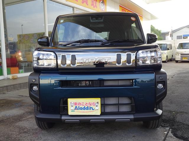 タフト Ｇ　ダーククロムベンチャー　届出済み未使用車　シートヒーター　ＬＥＤヘッドライト　バックカメラ　パノラマルーフ　ルーフレール　フロアマット　純正アルミホイール　スマートキー　スマートアシスト（17枚目）