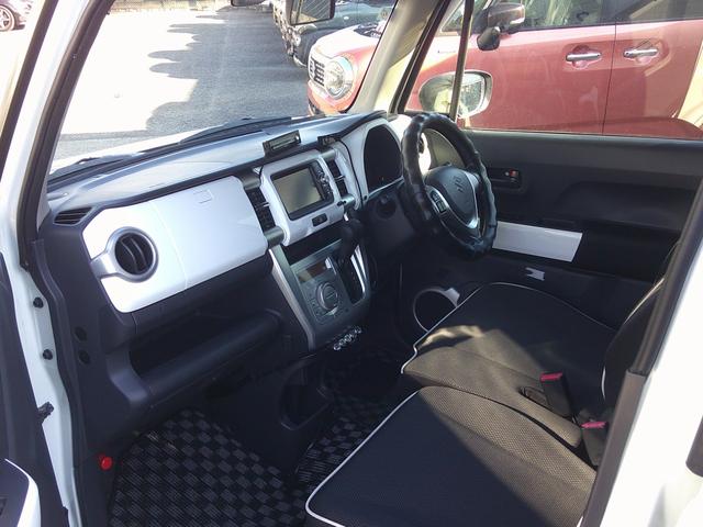 ハスラー X スマートキー 純正ナビ TV Bカメラ ETC 純正アルミ シートヒーター レーダーブレーキサポート サブウーファー 社外クルコン・スロコン(9枚目)