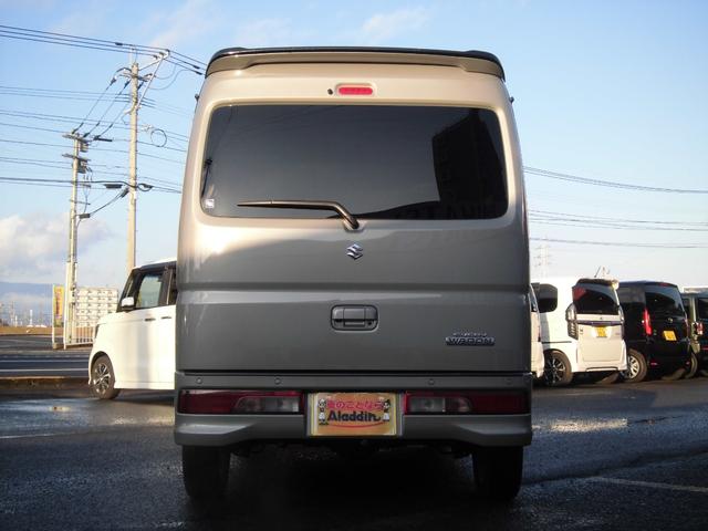 エブリイワゴン PZターボ 法人ワンオーナー インタークーラーターボ ETC バックカメラ シートヒーター 衝突被害軽減ブレーキ パワスラ 純正アルミ スマートキー プッシュスタート(7枚目)