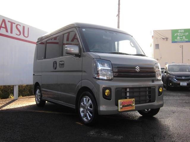 エブリイワゴン PZターボ 法人ワンオーナー インタークーラーターボ ETC バックカメラ シートヒーター 衝突被害軽減ブレーキ パワスラ 純正アルミ スマートキー プッシュスタート(20枚目)