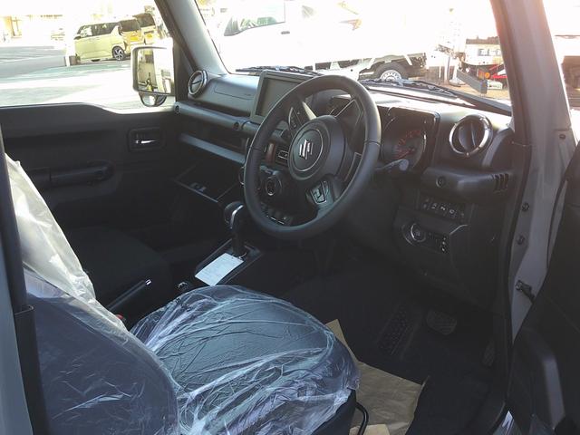 ジムニー XC 届出済み未使用車 スマートキー LEDヘッドライト シートヒーター クルーズコントロール スズキセーフティ 純正アルミ(8枚目)