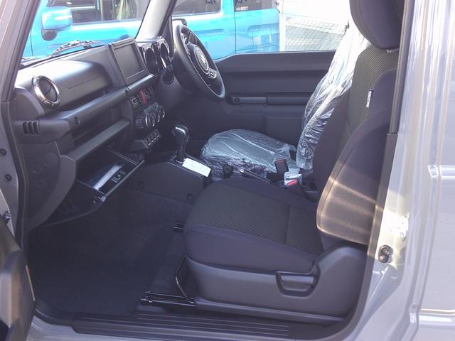 ジムニー XC 届出済み未使用車 スマートキー LEDヘッドライト シートヒーター クルーズコントロール スズキセーフティ 純正アルミ(12枚目)