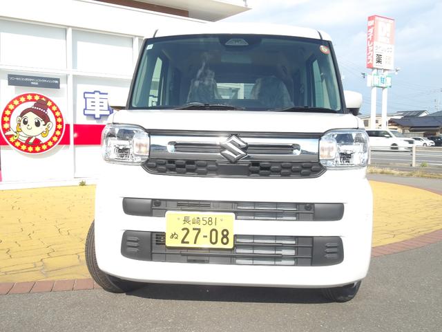 スペーシア ハイブリッドX 届出済未使用車 両側電動スライドドア シートヒーター LEDヘッドライト サーキュレーター オットマン 衝突被害軽減ブレーキ デュアルセンサーブレーキサポートII(21枚目)