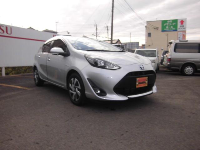 アクア Ｓスタイルブラック　純正ナビ　ワンセグ　パノラミックビューモニター　オートハイビーム　トヨタセーフティセンス　ドライブレコーダー前後　ＥＴＣ（5枚目）