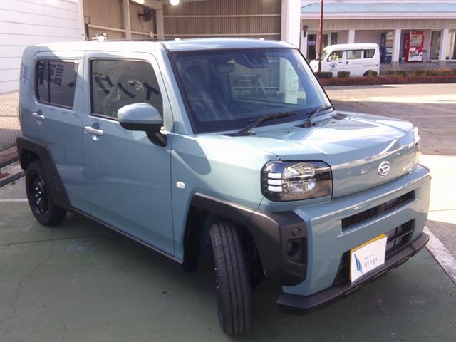 タフト Ｘ　届出済み未使用車　スマートキー　バックカメラ　ＬＥＤヘッドライト　フロアマット　スマートアシスト　パノラマルーフ（7枚目）