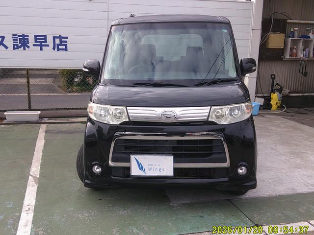 タント カスタムＸ　ワンオーナー　スマートキー　パワースライドドア　純正ナビ　ＴＶ　バックカメラ　純正アルミ　ＨＩＤ（13枚目）