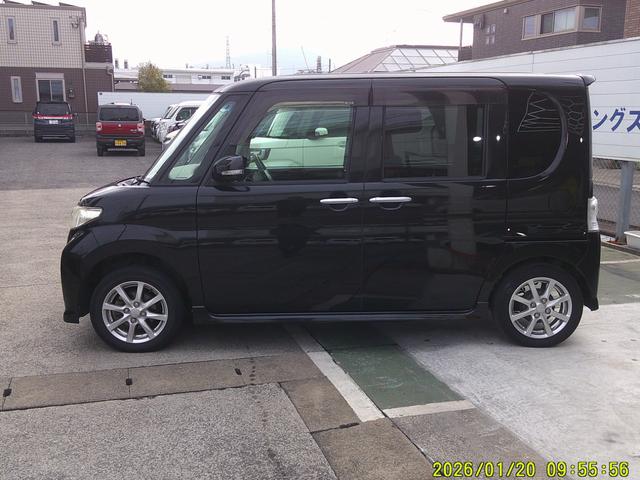 タント カスタムＸ　ワンオーナー　スマートキー　パワースライドドア　純正ナビ　ＴＶ　バックカメラ　純正アルミ　ＨＩＤ（16枚目）