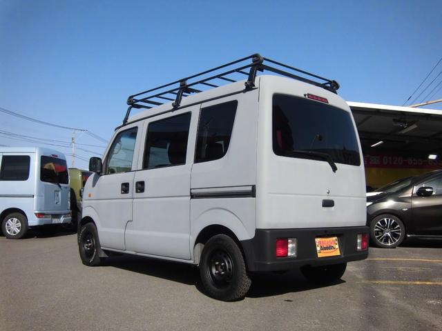 エブリイ ジョイン 全塗装 4WD 5MT 社外ナビ ETC ルーフキャリア ベッドキット(7枚目)