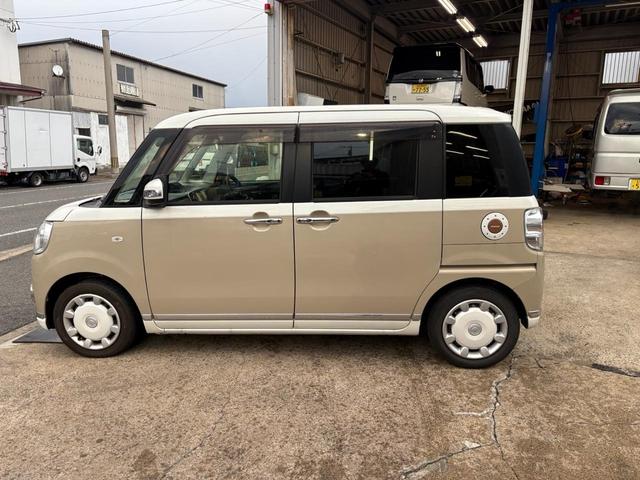 ムーヴキャンバス Ｇブラックインテリアリミテッド　ＳＡＩＩＩ　ＧブラックインテリアリミテッドＳＡＩＩＩ純正ホイール両側電動パワースライドドア　ステアリングリモコン　バックカメラ（5枚目）