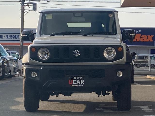 ジムニーシエラ ＪＣ　Ｉストップ　アルミホイル　車線逸脱警報装置　キーフリー　スマートキ－　オートＬＥＤ　パワーステアリング　Ｗエアバッグ　横滑り防止機能　フルオートエアコン　ＰＷ　シートヒータ　ＬＥＤヘットライト　ＡＢＳ（4枚目）