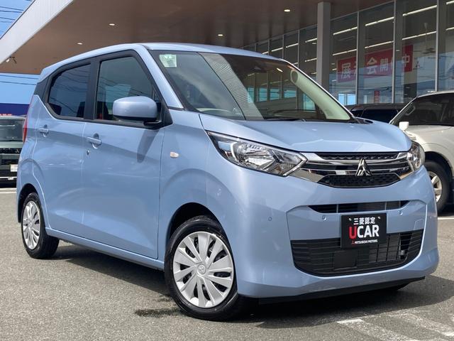 ｅＫワゴン Ｍ　オートハイビーム　踏み間違い防止アシスト　車線逸脱警報　イモビライザー　ナビＴＶ　ＥＴＣ　パワーウィンドウ　フルセグ　Ｐセンサー　マニュアルエアコン　バックカメラ　キーレスエントリー　ＡＳＣ　パワステ（4枚目）