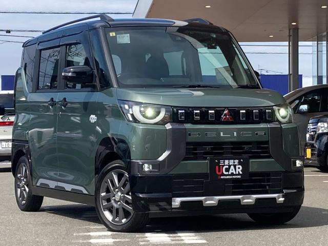 デリカミニ Ｇ　プレミアム　アダプティブクルーズコントロール　オートマチックハイビーム　ドラレコ　ＬＥＤ　シートヒーター　ＥＴＣ　ベンチシート　ルーフレール　エアコン　コーナーセンサー　パワステ　アルミホイール　エアバッグ（4枚目）