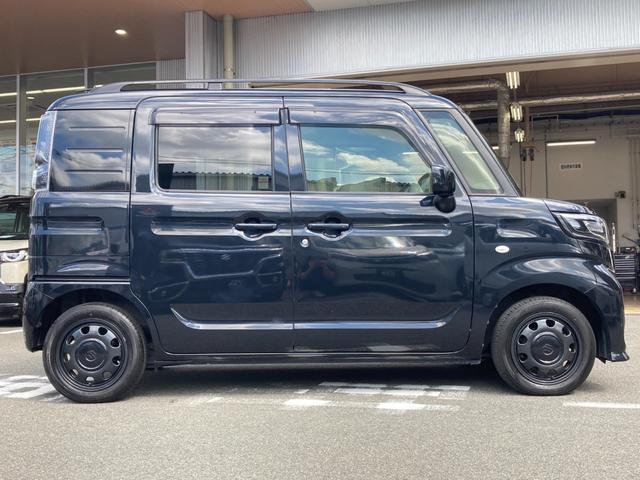 スペーシアベース ＸＦ　衝突被害軽減　パワーウィンドー　盗難警報装置　車線逸脱警報装置　Ａストップ　オートＬＥＤ　４ＷＤ車　Ｓヒーター　フルオートエアコン　キーフリー　片側電動両側スライドドア　横滑り防止　ルーフレール（5枚目）