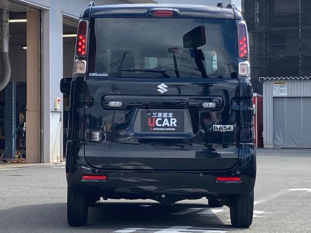 スペーシアベース ＸＦ　衝突被害軽減　パワーウィンドー　盗難警報装置　車線逸脱警報装置　Ａストップ　オートＬＥＤ　４ＷＤ車　Ｓヒーター　フルオートエアコン　キーフリー　片側電動両側スライドドア　横滑り防止　ルーフレール（6枚目）