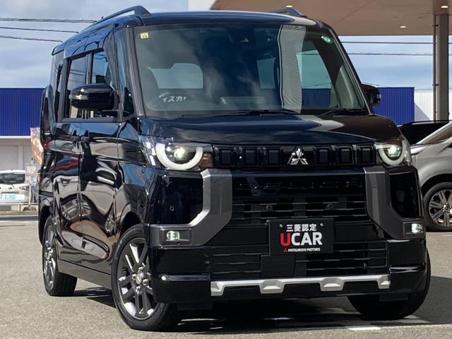 デリカミニ Ｔ　プレミアム　アダクティブクルーズコントロール　ＥＴＣ車載器　フルセグＴＶ　ＬＥＤランプ　ＡＢＳ　エアバッグ　パワステ　ベンチシート　オートエアコン　ターボ車　バックカメラ　オートハイビーム　アルミホイール　ＬＤＷ（4枚目）