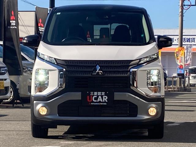 eKクロス G エアバッグ アイスト オートLED 車線逸脱警報装置 Sヒーター LED ETC スマートキー クリアランスソナー フルセグTV オートエアコン メモリーナビ バックモニター ナビTV ベンチシート(3枚目)