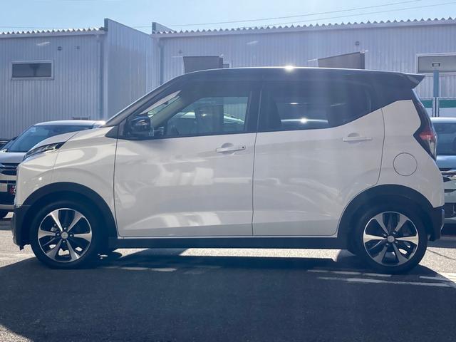 eKクロス G エアバッグ アイスト オートLED 車線逸脱警報装置 Sヒーター LED ETC スマートキー クリアランスソナー フルセグTV オートエアコン メモリーナビ バックモニター ナビTV ベンチシート(7枚目)