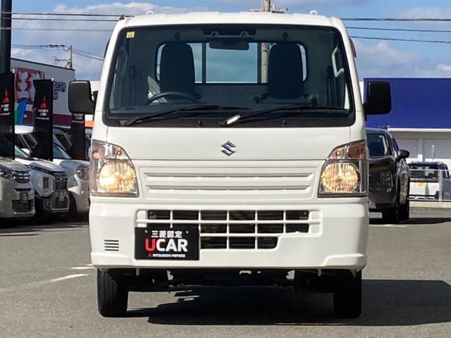 キャリイトラック ＫＣエアコン・パワステ　ＬＤＡ　ナビ＆ＴＶ　メモリーナビ　助手席エアバック　ＡＣ　運転席エアバック　パワステ　横滑防止　ＡＢＳ　ワンセグＴＶ　踏み間違い防止（3枚目）