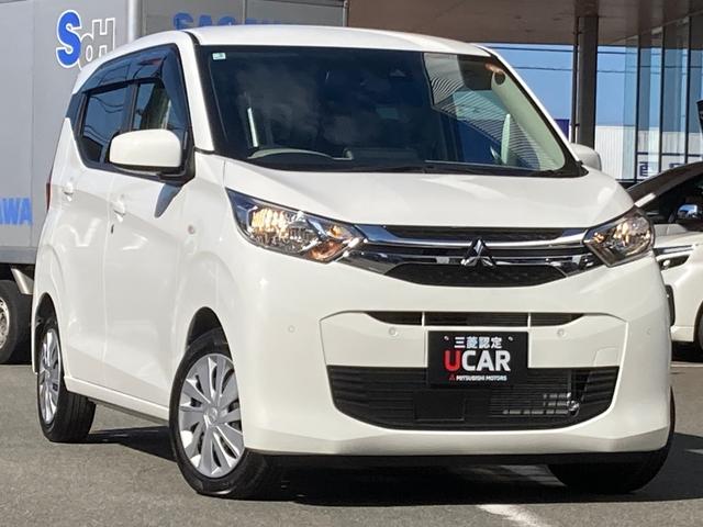 ｅＫワゴン Ｍ　オートハイビーム　踏み間違い防止アシスト　車線逸脱警報　イモビライザー　ナビＴＶ　ＥＴＣ　パワーウィンドウ　フルセグ　Ｐセンサー　マニュアルエアコン　バックカメラ　キーレスエントリー　ＡＳＣ　パワステ（4枚目）