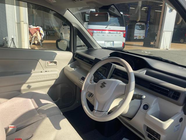 ワゴンＲ ハイブリッドＦＸ　デュアルセンサーブレーキＳ　車線逸脱　シートヒーター付　リアセンサー　ＥＳＰ　エネチャージ　キーフリー　Ｗエアバック　フルオートエアコン　盗難防止　パワステ　スマートキープッシュスタート　ベンチシート（8枚目）
