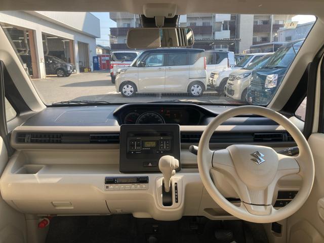 ワゴンＲ ハイブリッドＦＸ　デュアルセンサーブレーキＳ　車線逸脱　シートヒーター付　リアセンサー　ＥＳＰ　エネチャージ　キーフリー　Ｗエアバック　フルオートエアコン　盗難防止　パワステ　スマートキープッシュスタート　ベンチシート（20枚目）