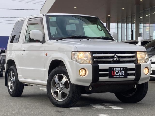 パジェロミニ ＸＲ　エアバッグ　パワステ　キーレス　アルミホイール　パワーウインドウ　エアコン　運転席助手席エアバッグ（4枚目）