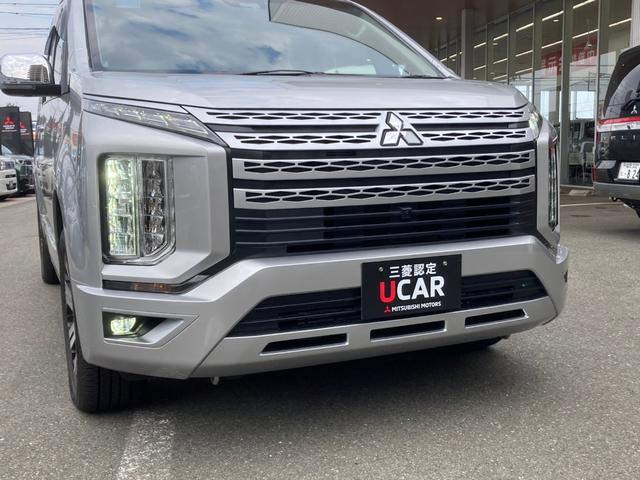 デリカＤ：５ Ｐ　追従クルーズ　Ｂモニター　地デジ　ＡＴハイビーム　ＬＥＤヘッドランプ　ナビＴＶ　シートヒーター　ＥＴＣ　電動シ－ト　寒冷地仕様　メモリナビ　ＡＢＳ　３列　オートエアコン　ＡＳＣ　盗難防止装置　ＬＤＰ（47枚目）