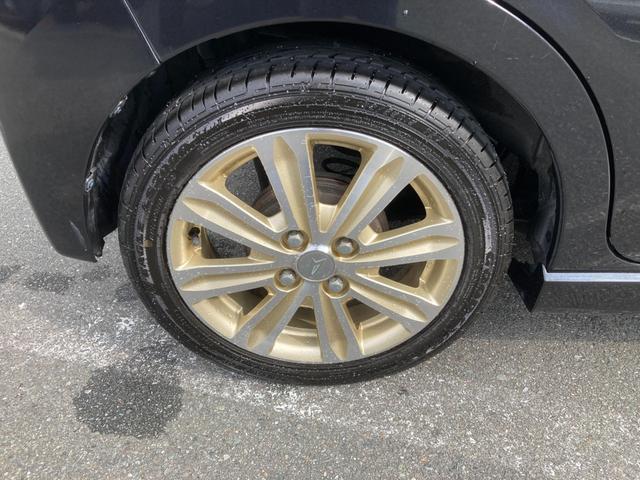 タイヤの溝や劣化など整備時にプロのスタッフによる確認をさせて頂きます。カスタマイズのご相談も承っています。お気軽にお声掛けください。