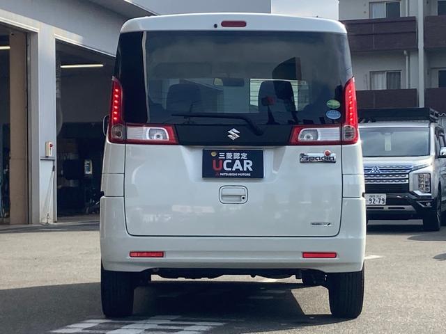 スペーシア Ｘ　両側スライド片側電動　イモビライザー　助手席エアバッグ　ＰＷ　運転席エアバック　ベンチＳ　ＡＵＴＯエアコン　パワーステアリング　ＡＢＳ　アイドリンクストップ　キーレスエントリ－（6枚目）