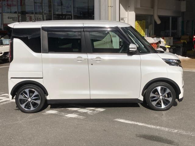 ｅＫクロススペース Ｇ　プラスエディション　横滑り防止装置　車線逸脱警報　衝突軽減装置　ＬＥＤヘッドライト　フルセグ　クリアランスソナー　シートヒーター　スマートキー　アイドリングストップ　ドライブレコーダー　バックカメラ　ＡＢＳ　ベンチシート（6枚目）