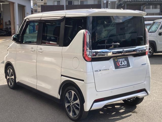 ｅＫクロススペース Ｇ　プラスエディション　横滑り防止装置　車線逸脱警報　衝突軽減装置　ＬＥＤヘッドライト　フルセグ　クリアランスソナー　シートヒーター　スマートキー　アイドリングストップ　ドライブレコーダー　バックカメラ　ＡＢＳ　ベンチシート（9枚目）