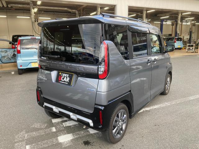 デリカミニ Ｔ　プレミアム　衝突軽減装置　ターボエンジン　オートハイビーム　ドラレコ　ＬＫＡ　寒冷地　パワステ　フルタイム４ＷＤ　エアバッグ　ＬＥＤヘッド　ＥＳＣ　インテリキー　キーフリー　アルミホイール　ルーフレール　ＡＢＳ（7枚目）