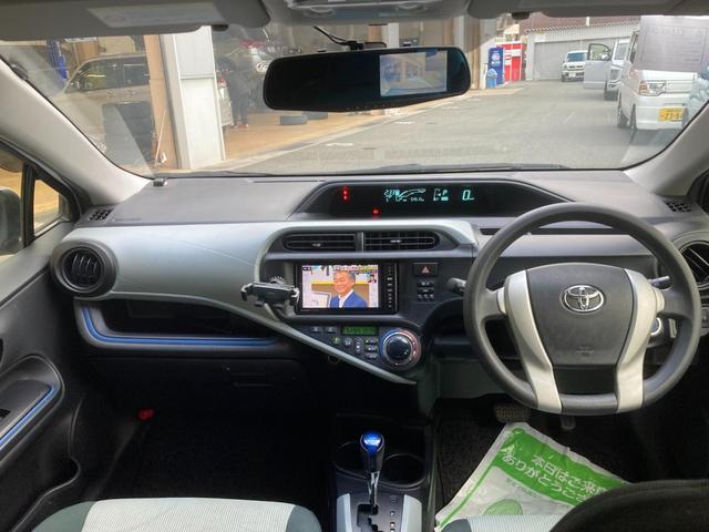 アクア Ｓ　ＢＬＵＥＴＯＯＴＨ　キーレスエントリ　ドラレコ付　フルセグ地デジ　ナビ＆ＴＶ　オートエアコン　デュアルエアバック　ＥＳＣ　Ｂカメラ　パワーウィンドウ　ＳＲＳ　パワーステアリング　ＡＢＳ　メモリーナビ（21枚目）