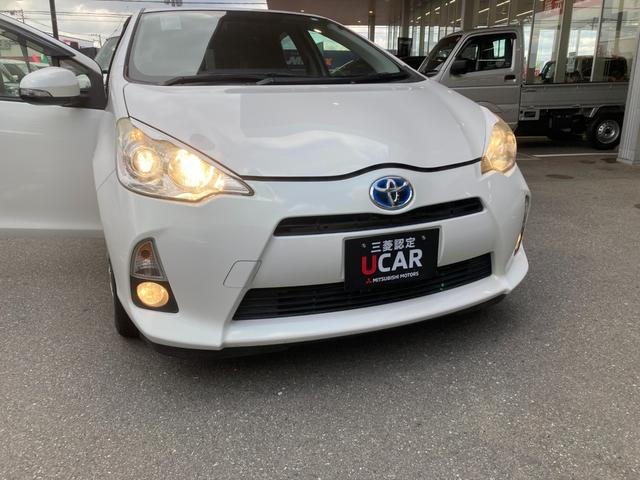 アクア Ｓ　ＢＬＵＥＴＯＯＴＨ　キーレスエントリ　ドラレコ付　フルセグ地デジ　ナビ＆ＴＶ　オートエアコン　デュアルエアバック　ＥＳＣ　Ｂカメラ　パワーウィンドウ　ＳＲＳ　パワーステアリング　ＡＢＳ　メモリーナビ（37枚目）