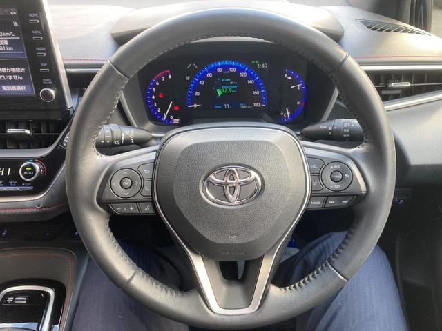 カローラスポーツ Ｇ　Ｚ　ＡＨＢ　ＥＳＣ　ターボ　インテリキー　キーレス　Ｂカメ　衝突軽減Ｂ　エアコン　ＥＴＣ車載器　ＡＢＳ　ＬＥＤライト　エアバッグ　レーンアシスト　アルミホイール　カーテンエアバッグ　パワステ　シートヒータ（10枚目）