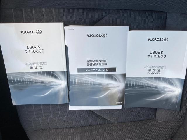 カローラスポーツ Ｇ　Ｚ　ＡＨＢ　ＥＳＣ　ターボ　インテリキー　キーレス　Ｂカメ　衝突軽減Ｂ　エアコン　ＥＴＣ車載器　ＡＢＳ　ＬＥＤライト　エアバッグ　レーンアシスト　アルミホイール　カーテンエアバッグ　パワステ　シートヒータ（28枚目）