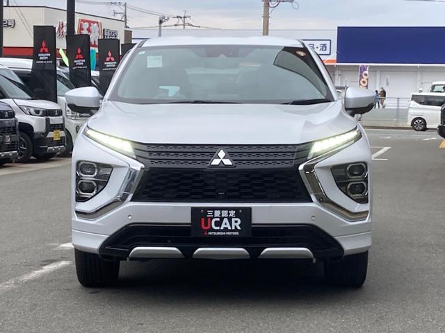 エクリプスクロスＰＨＥＶ Ｐ　スマ－トキ－　地デジＴＶ　衝突軽減ブレーキシステム　Ｒカメラ　ＬＥＤ　寒冷地　アイドリングストップ　ＥＴＣ　パワーシート　１００Ｖ　クリアランスソナー　盗難防止システム　フロントカメラ　Ｗエアバッグ（3枚目）