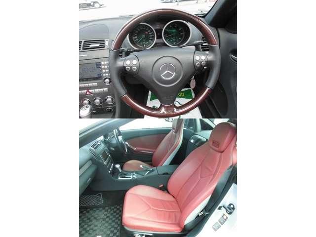 SLK350 ワンオーナー ETC シートヒーター DVD(6枚目)