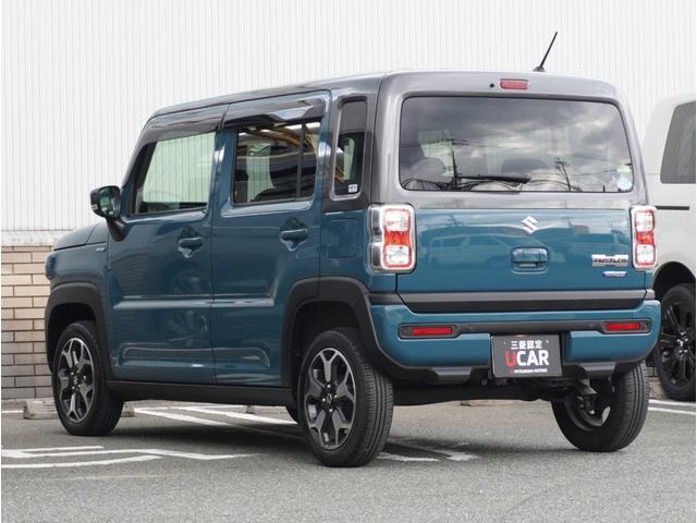 ハスラー ハイブリッドＸターボ　クリソナ　オートマチックハイビーム　前席シートヒーター　ＬＥＤヘッドライト　ターボ車　フルオートエアコン　ミュージックプレイヤー接続可　キーフリー　アルミホイール　サイドエアバッグ　横滑り防止機能（10枚目）