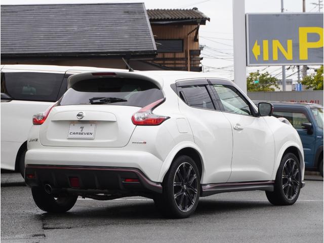 ジューク ニスモ 切替4WD サイドエアバック キーフリー 横滑り防止システム 寒冷地仕様 スマートキー オートエアコン アルミ ETC車載器 ターボ パワーウィンドウ ABS エアバッグ パワーステアリング TV(22枚目)